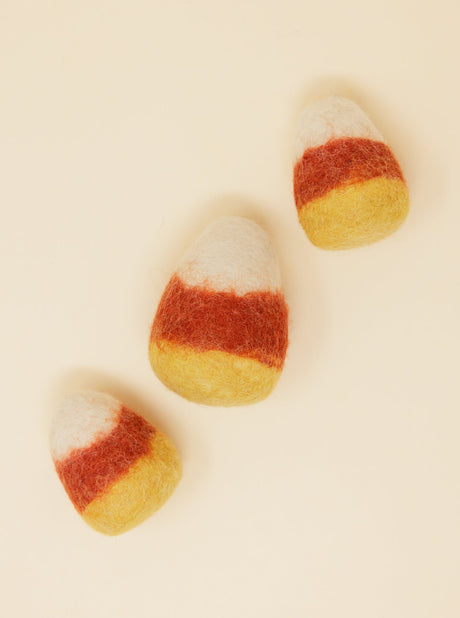 Pet Toy Wool Candy Corn