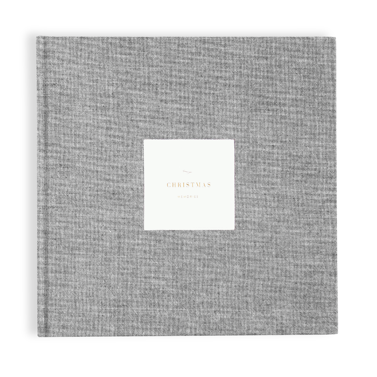 Our Christmas Memories: A Family Traditions Keepsake (Grey Tweed)