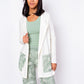 Deco Frond Cardigan by Happy Earth