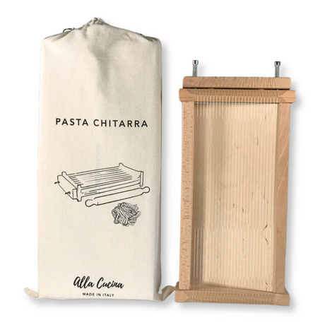 Italian Pasta Chitarra & Rolling Pin - Large - Sumiye Co