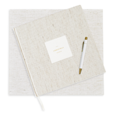 Our Christmas Memories (Gift Set): A Family Traditions Keepsake (Oatmeal Linen)