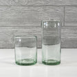 Handblown Clear Glasses - Set of 4 | Short 13oz or Highball 16oz - Sumiye Co