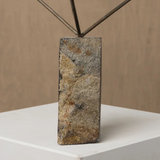 Single Cube Sculpture | Artisan Made - Sumiye Co