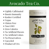 2 Pack Avocado Leaf Tea Black Tea Blend - Sumiye Co