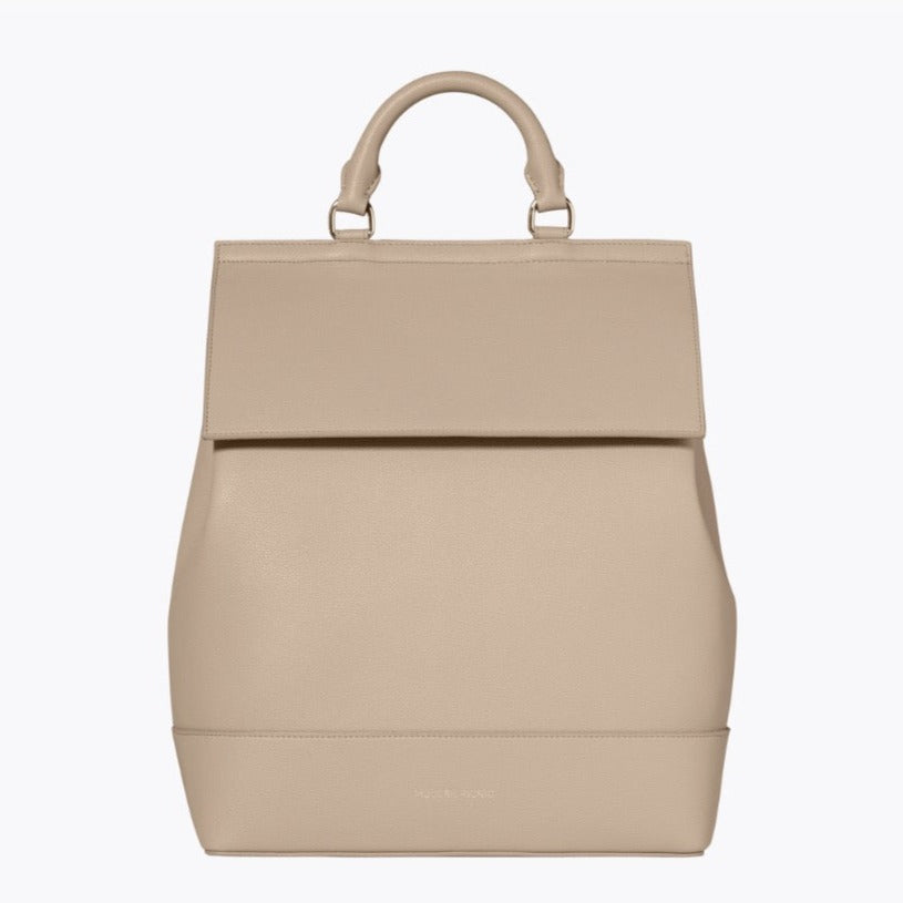 The Backpack  - Cream | Designer Lunch Bags & Totes