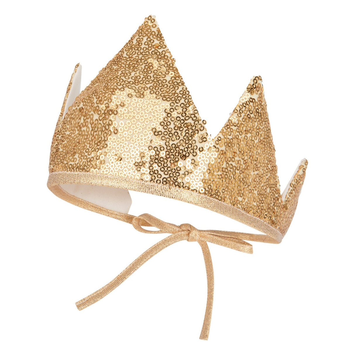 “Gold Sequins” Crown by Moi Mili - Sumiye Co