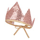 “Pink Sequins” Crown by Moi Mili