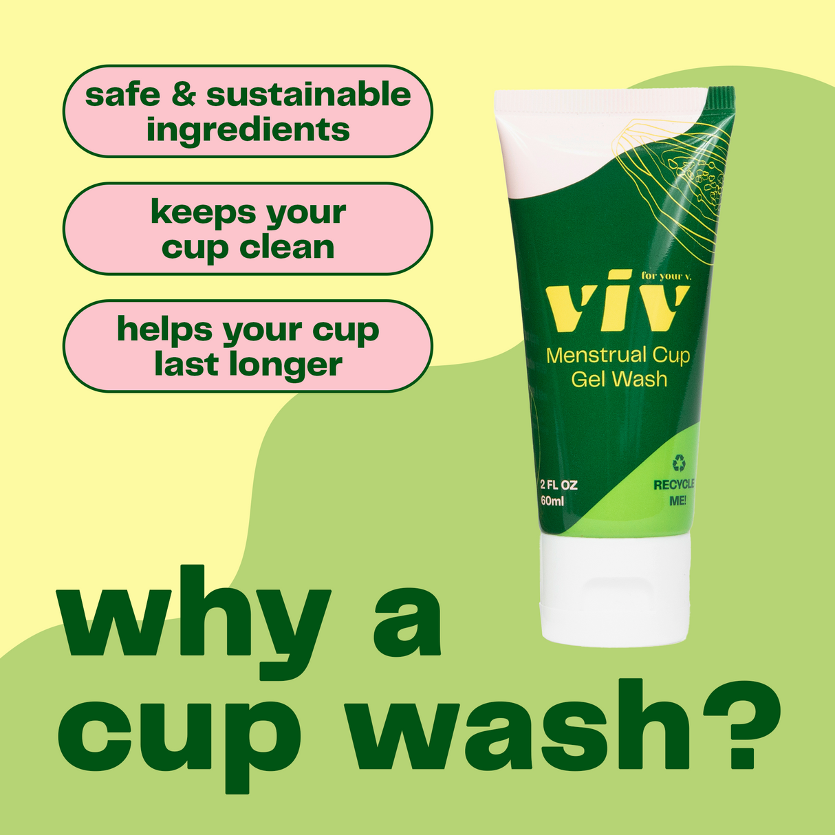 Viv Menstrual Cup Wash | Feminine Products