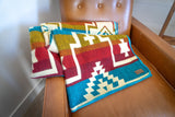 Alpaca Wool Reversible Blanket - Santa Fe 90" x 78” - Sumiye Co