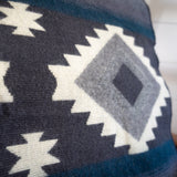 Alpaca Wool Reversible Blanket - Midnight 90" x 78” - Sumiye Co