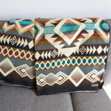 Alpaca Wool Reversible Blanket - Inca 90" x 78” - Sumiye Co