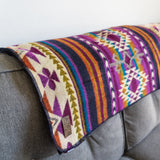 Alpaca Wool Blanket - Amethyst 90" x 78” - Sumiye Co