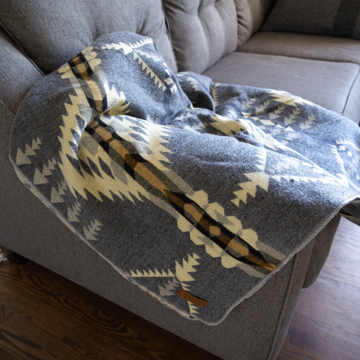 Andean Alpaca Wool Blanket - Cloud by Alpaca Threadz - Sumiye Co