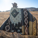 Alpaca Wool Reversible Blanket - Mojave 90" x 78” - Sumiye Co