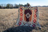 Alpaca Wool Reversible Blanket - Rojo 90" x 78” - Sumiye Co