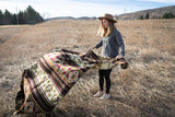 Andean Alpaca Wool Blanket - Cactus by Alpaca Threadz - Sumiye Co