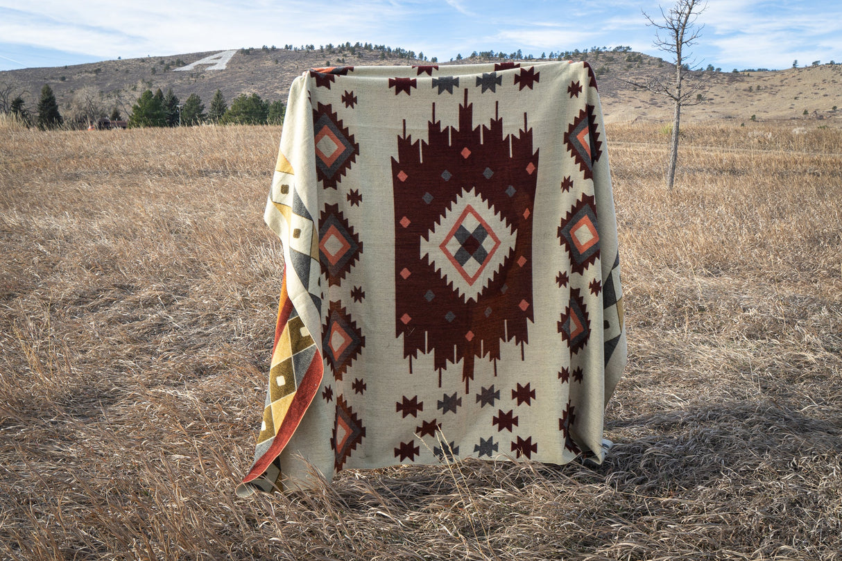 Andean Alpaca Wool Blanket - Western by Alpaca Threadz - Sumiye Co