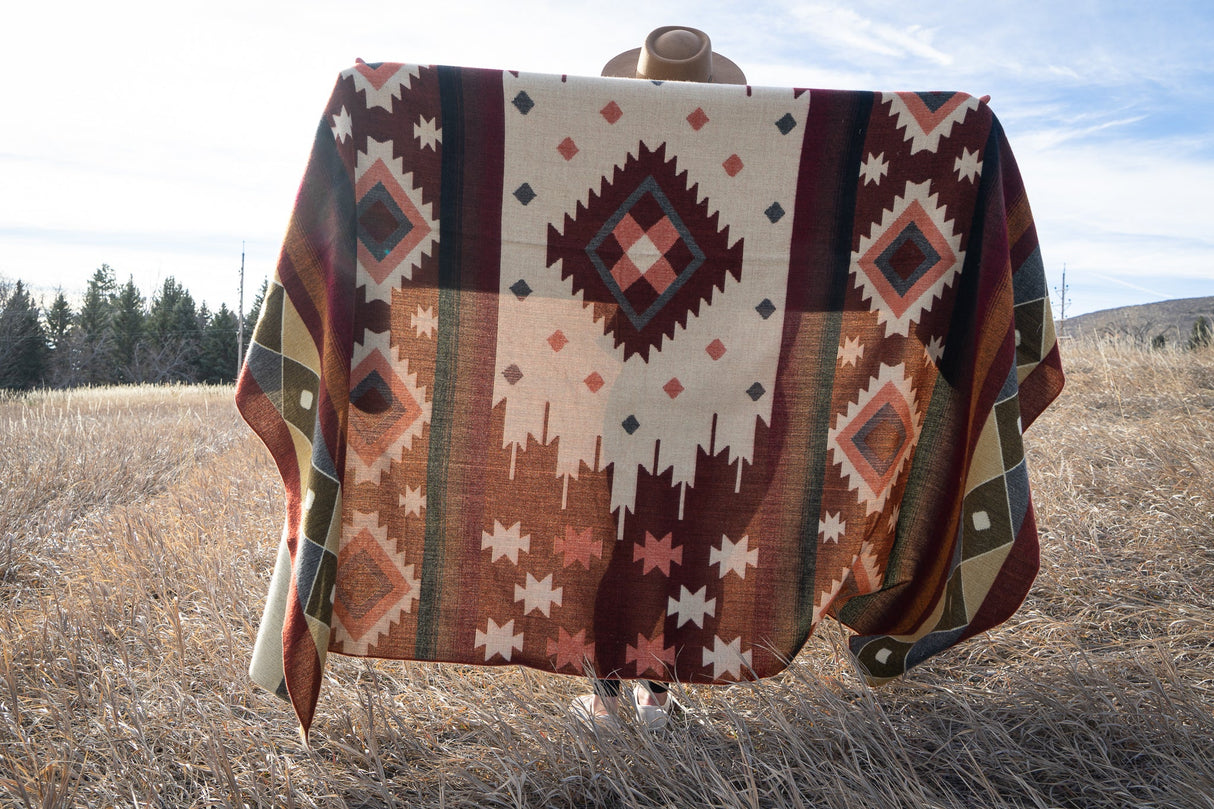 Andean Alpaca Wool Blanket - Western by Alpaca Threadz - Sumiye Co