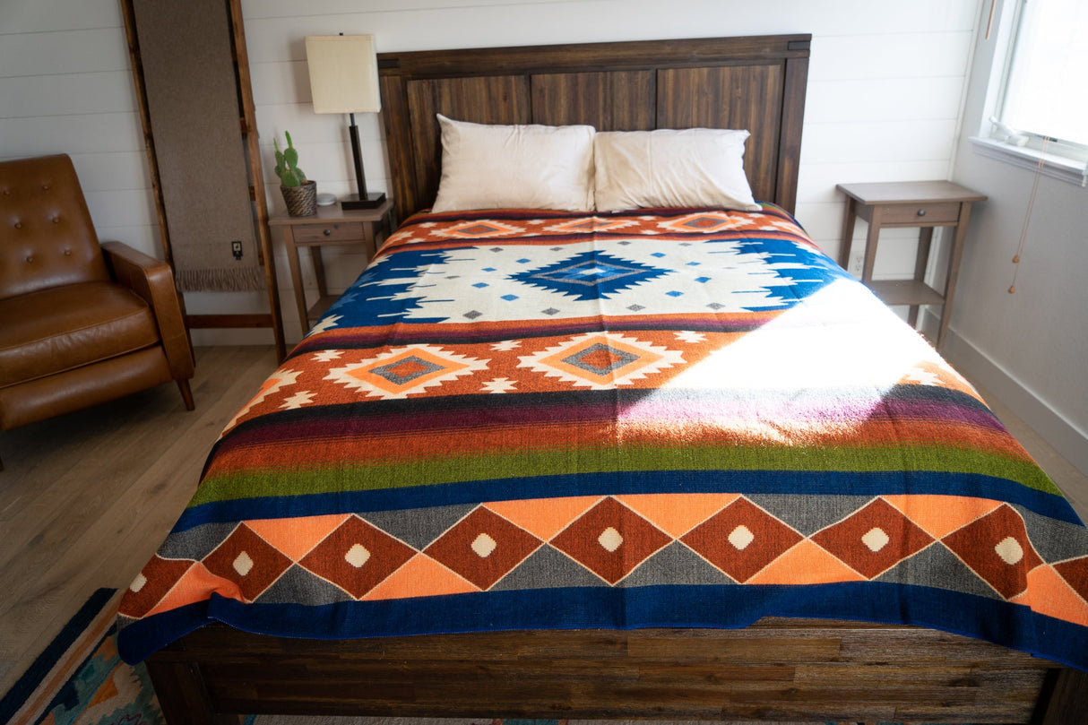 Andean Alpaca Wool Blanket - Moab by Alpaca Threadz - Sumiye Co