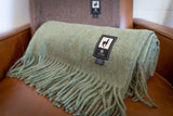 Alpaca Wool Throw Blanket - Solid Colors 72" x 56"