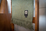 Alpaca Wool Throw Blanket - Solid Colors 72" x 56"