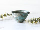 Blue Matcha Bowl with Spout Set | Tea Ceremony