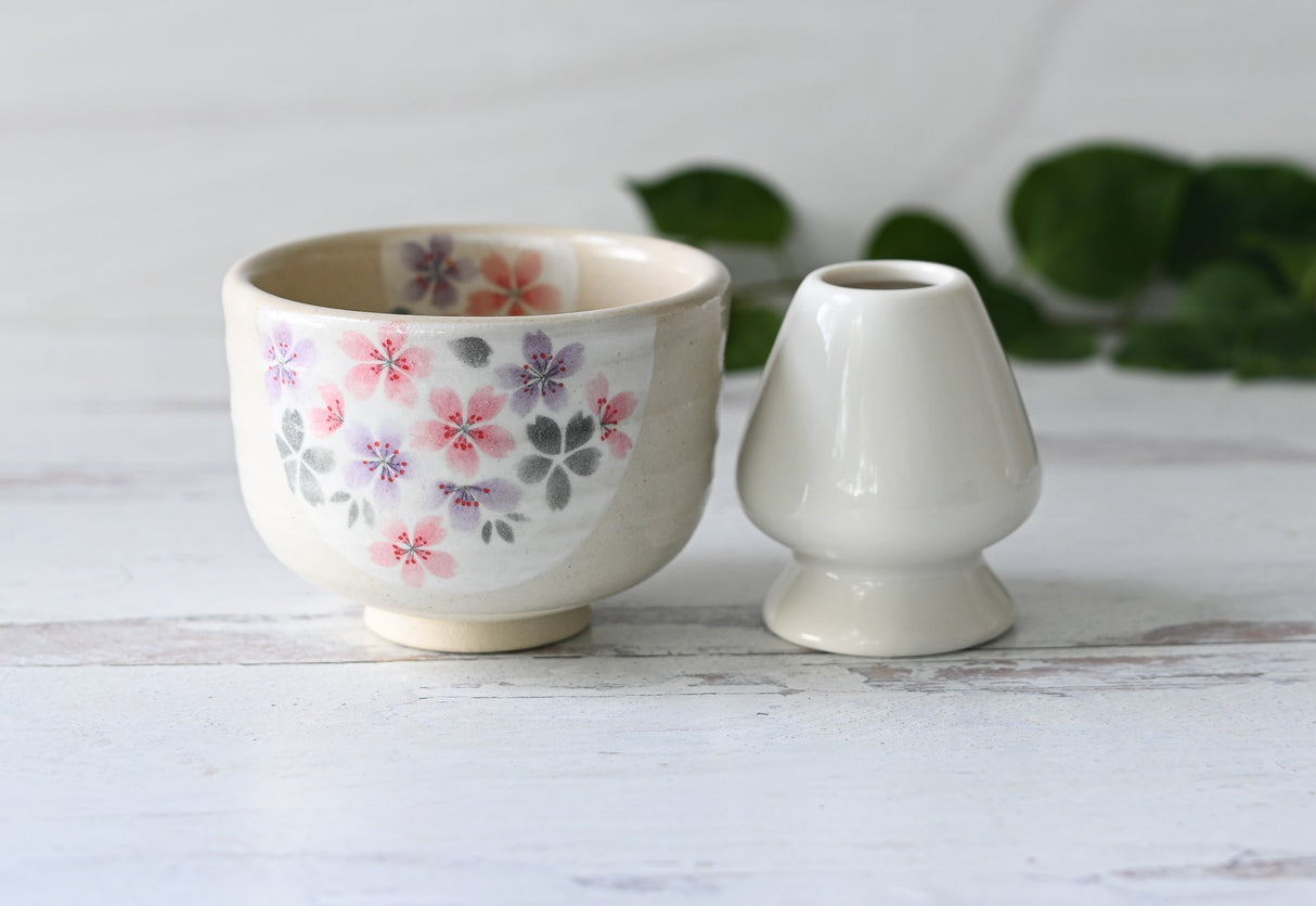 Kohiki Pink Sakura Matcha Bowl | Tea Ceremony