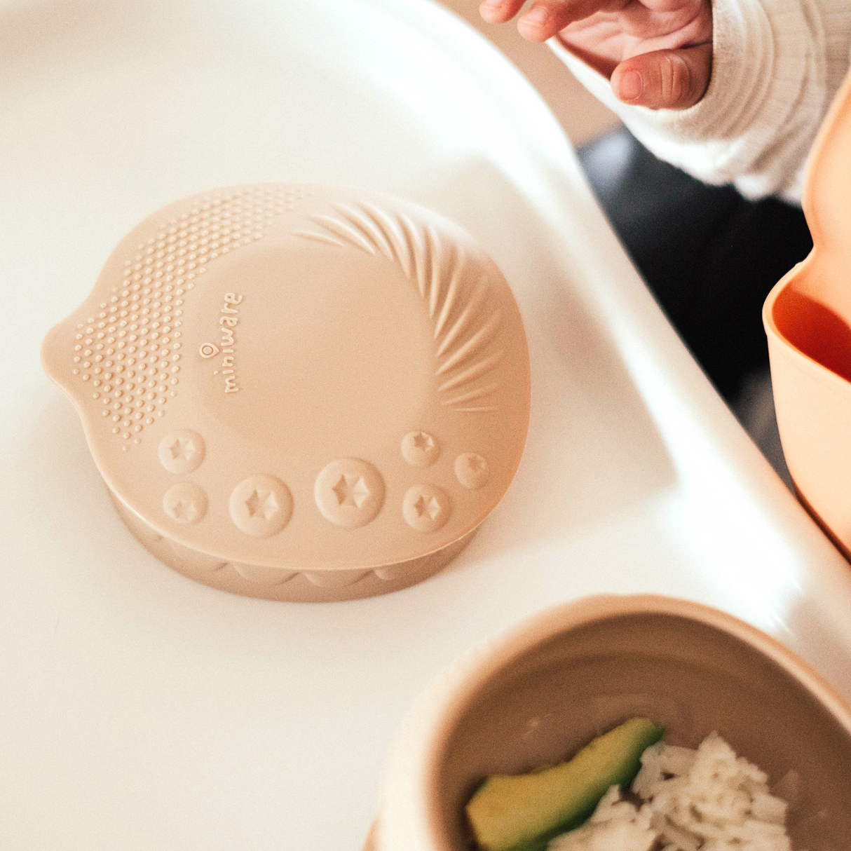 Sensory Baby Bowl - Almond Butter