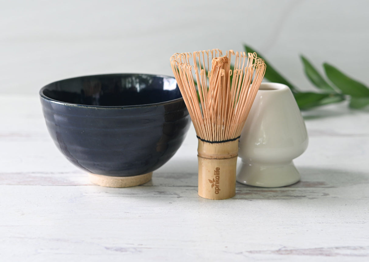 Dark Navy Blue Matcha Bowl | Tea Ceremony