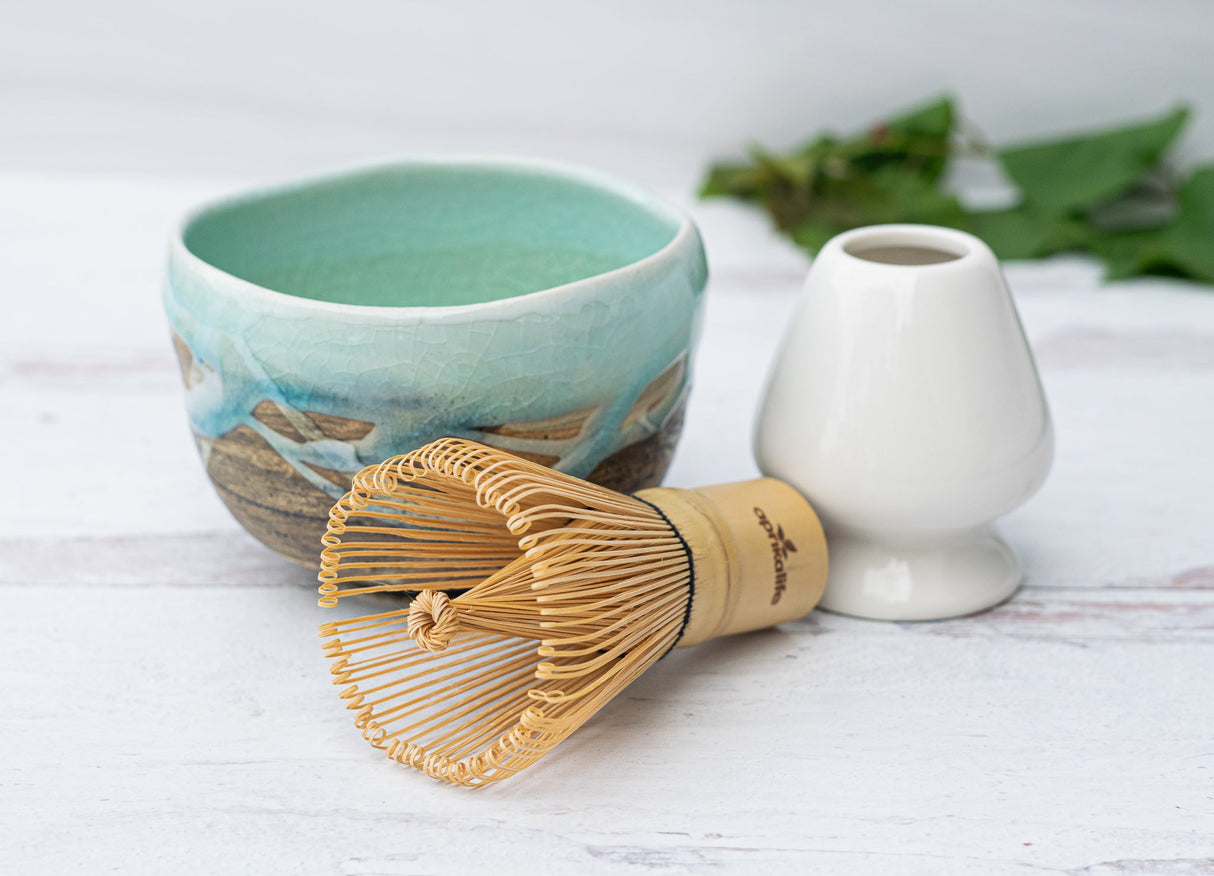 Blue & White Small Matcha Bowl | Tea Ceremony