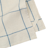 Upcycled Denim Stripe Kitchen Towels - Set of 3 - Sumiye Co