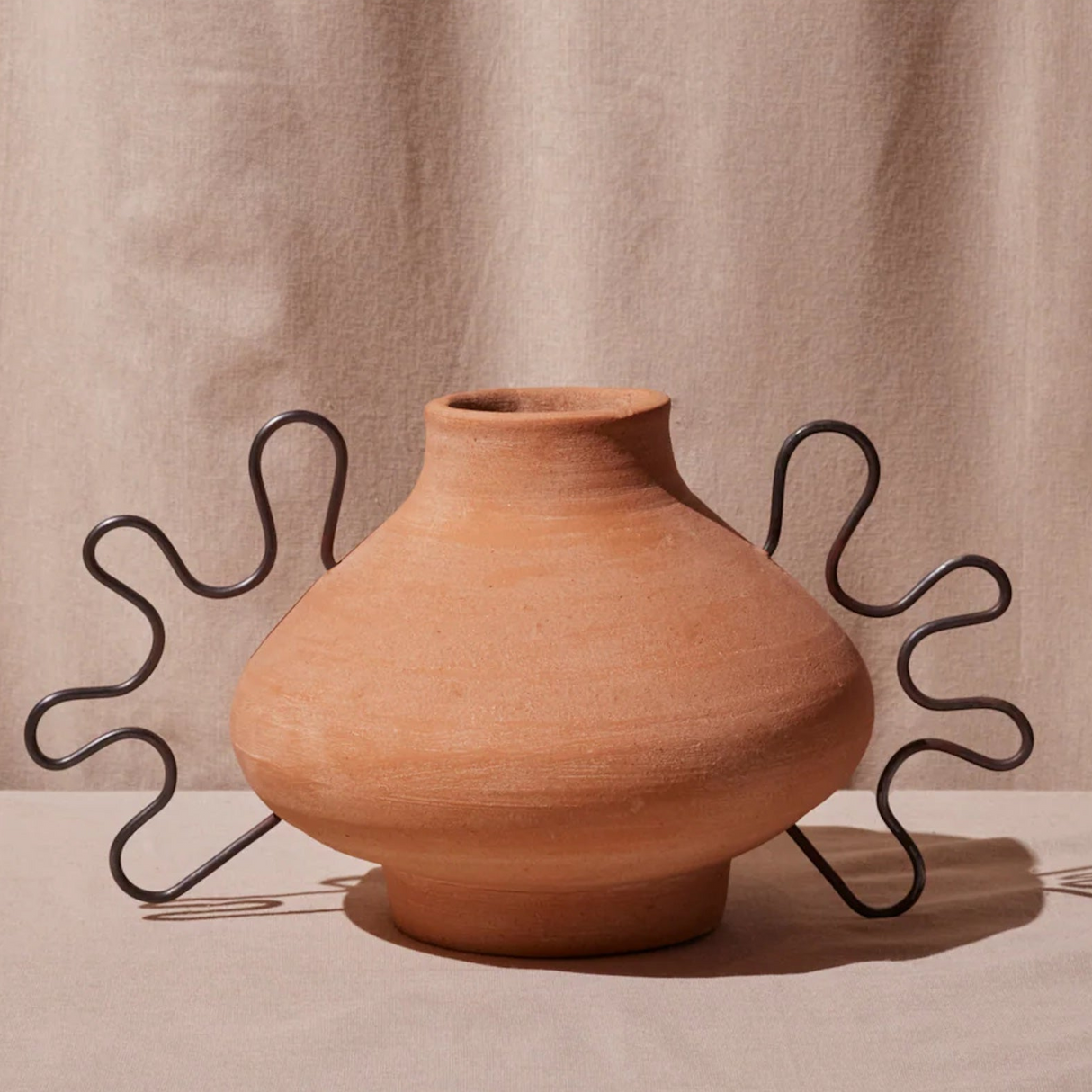 Ines Terracotta Vessel | Artisan Made - Sumiye Co