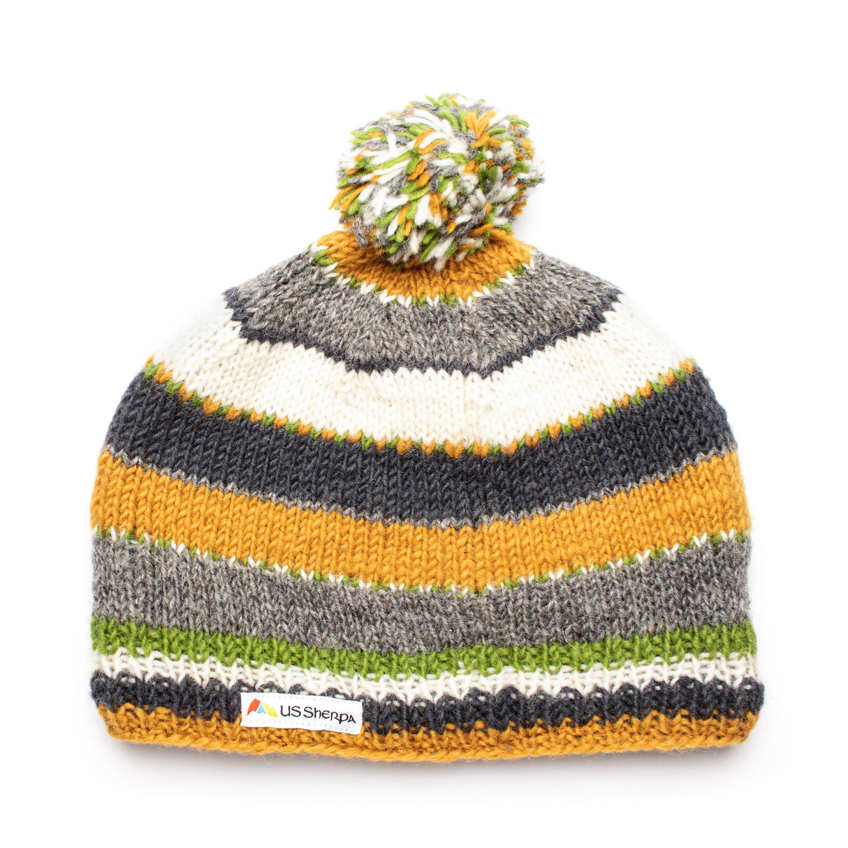 Dolpa Hat Grey/Mustard