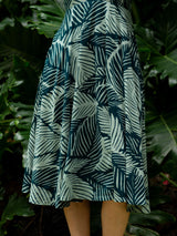 Vestido midi tropical de Happy Earth