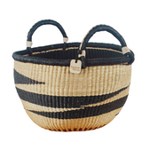 Bolga Baskets Large Round Two Handle | Ghana - Sumiye Co