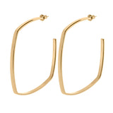 Square Shaped Hoops - Sumiye Co