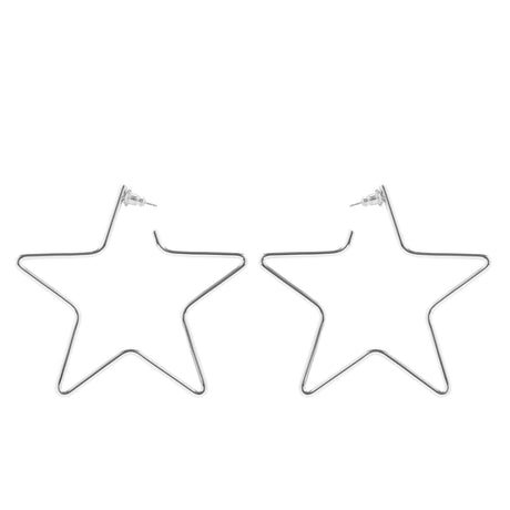 Large Full Star Earrings - Sumiye Co