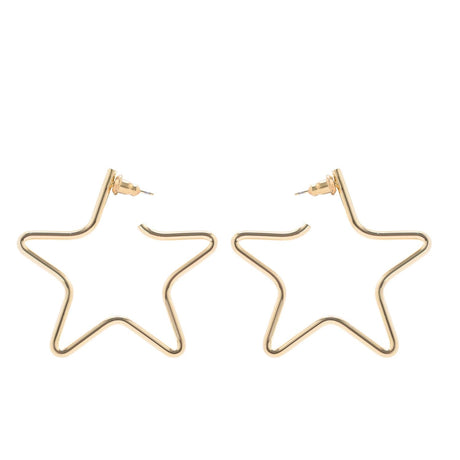 Medium Full Star Earrings - Sumiye Co