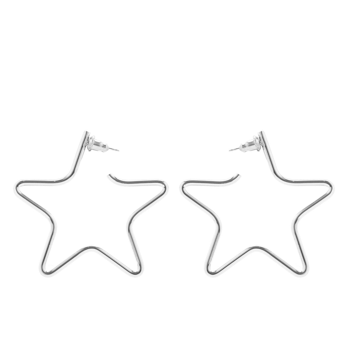 Medium Full Star Earrings - Sumiye Co