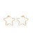 Small Full Star Earrings - Sumiye Co