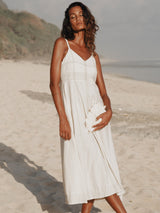 Eva Maxi Dress - Natural - Sumiye Co