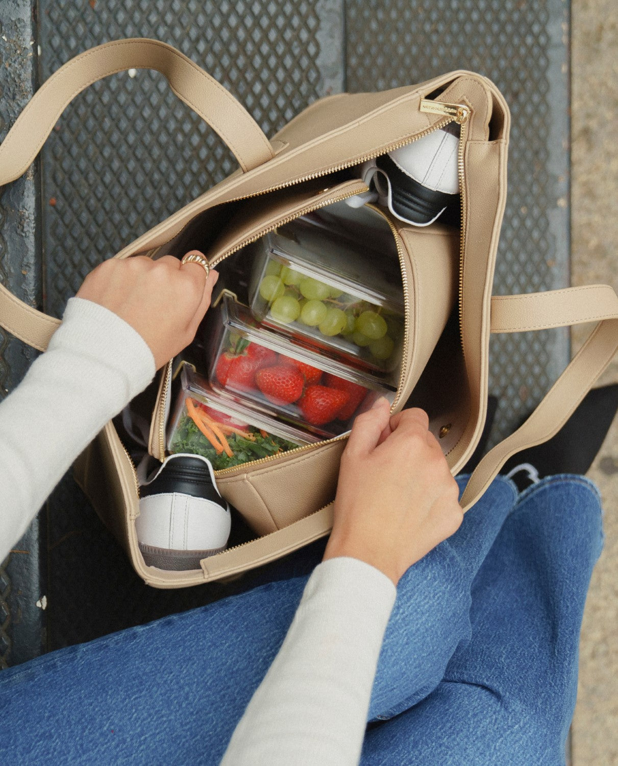 LA BOLSA - CREMA | Bolsas y bolsos para el almuerzo de diseño