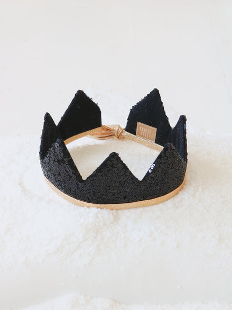 Kids “Black Sequins” Fairy Tale Crown