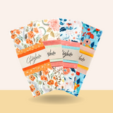 Beeswax Food Wraps: Floral Bouquet Bundle (12-Pack) - Sumiye Co