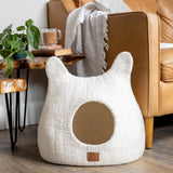 Whimsical Cat Ear Cave Bed - Snow White - Sumiye Co