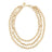 Triple Layer Lennon Necklace - Sumiye Co