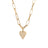 Helena Heart Charm Necklace - Sumiye Co