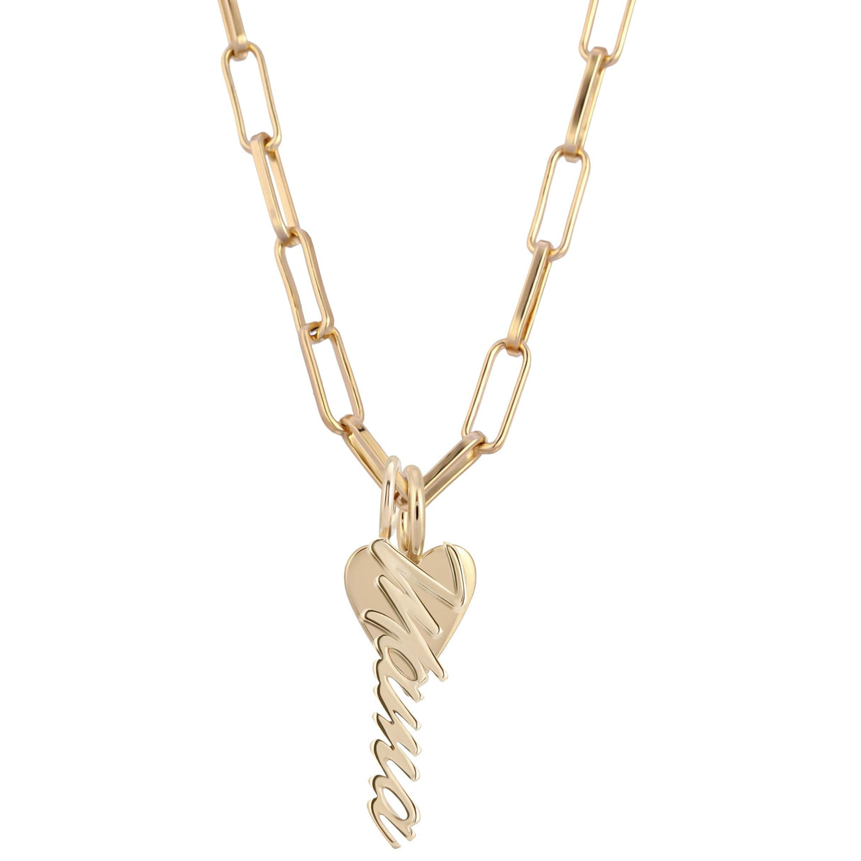 Mara Mama Heart Charm Necklace - Sumiye Co