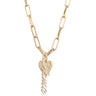 Mara Mama Heart Charm Necklace - Sumiye Co