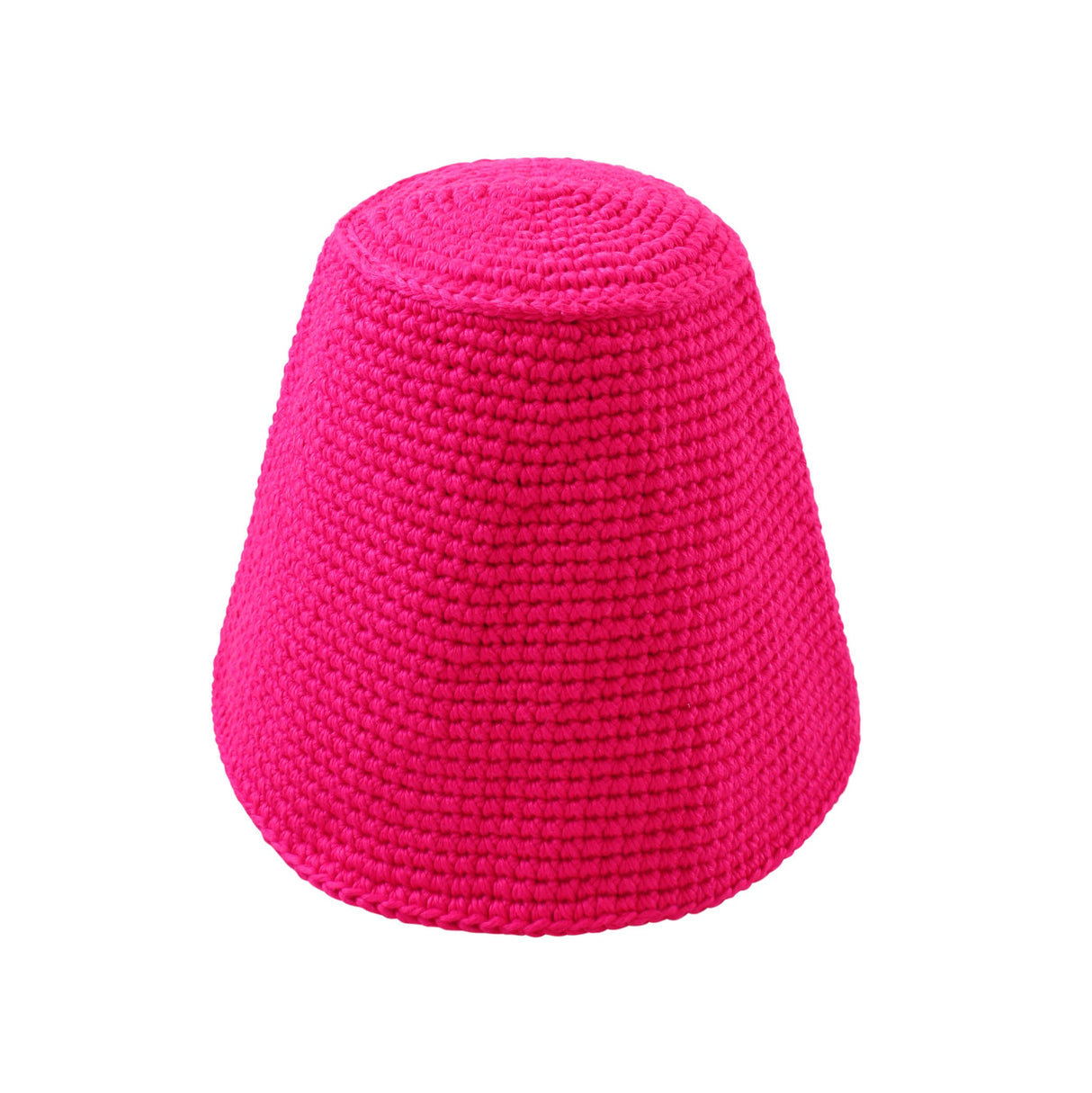 Crochet Hat in Hot Pink - Sumiye Co